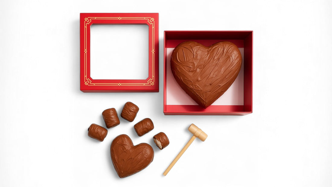 מארז לב שבירה עם הפתעה מתוקה