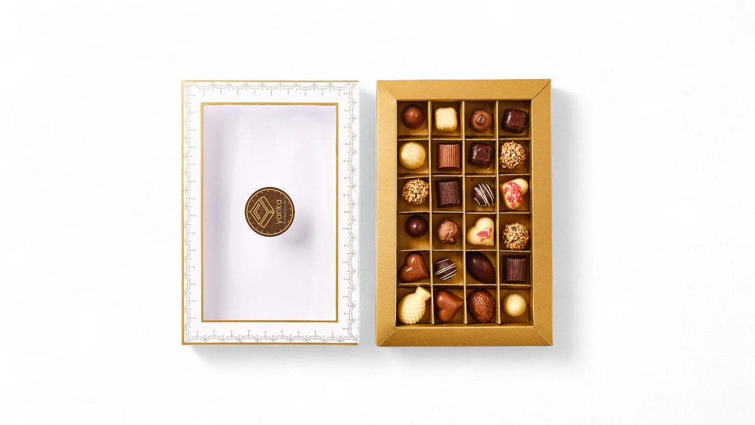 24 פרלינים בעבודת יד