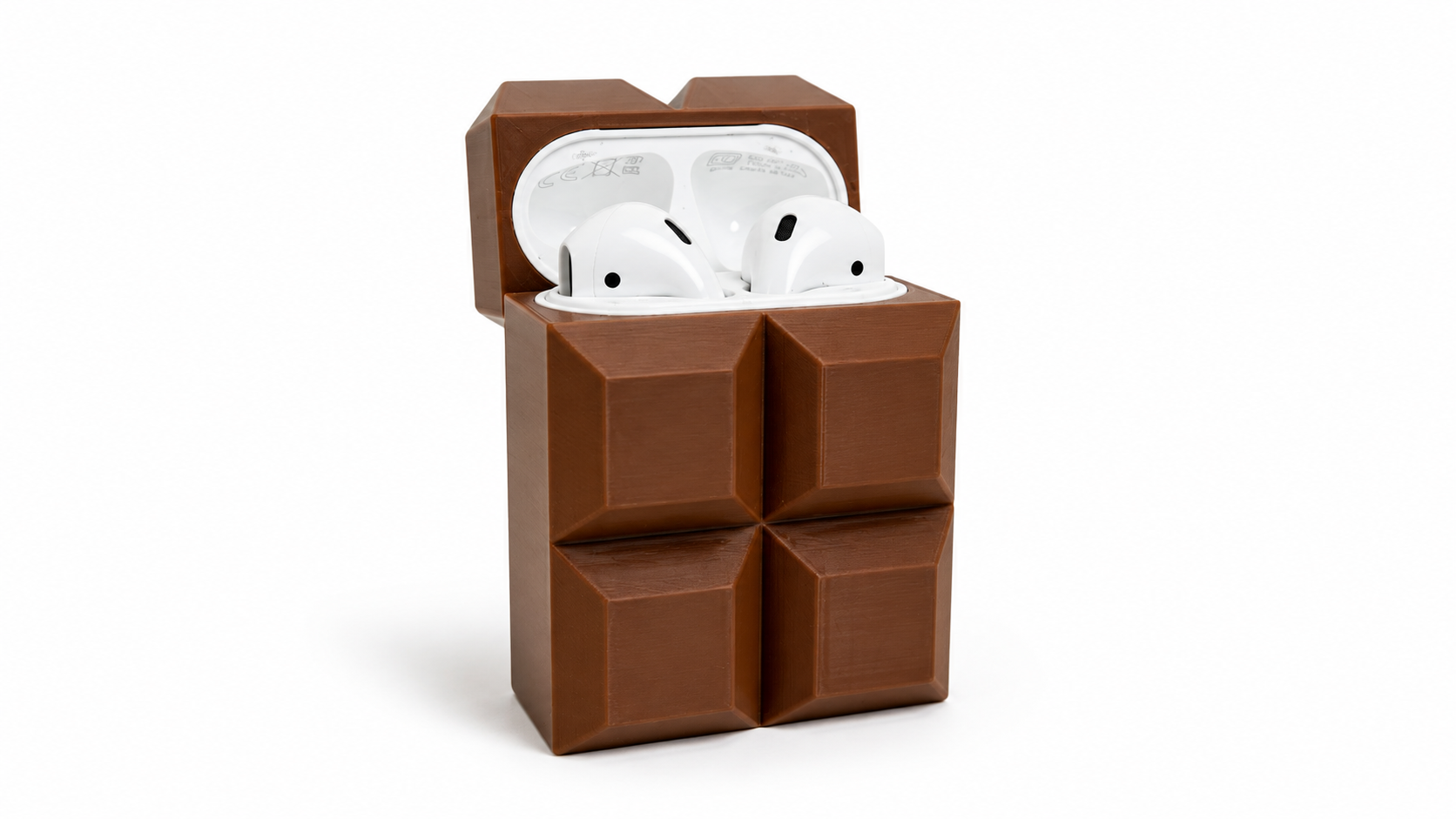 כיסוי ל-AirPods 2 בעיצוב טבלת שוקולד 🍫🎧