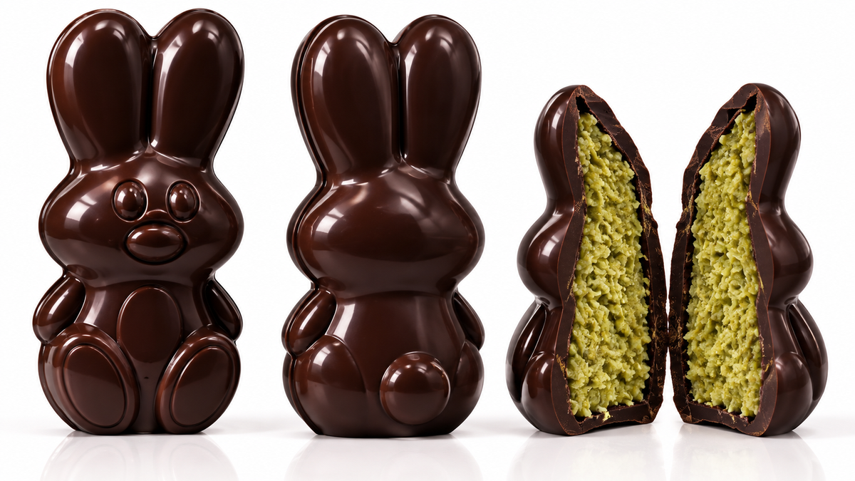 ארנב דובאי טבעוני / פרווה🐰🍫