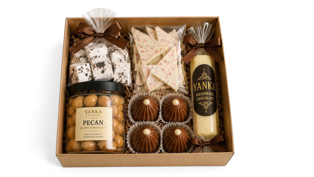 מארז מתוק ומפנק לשבועות – YANKA Chocolate