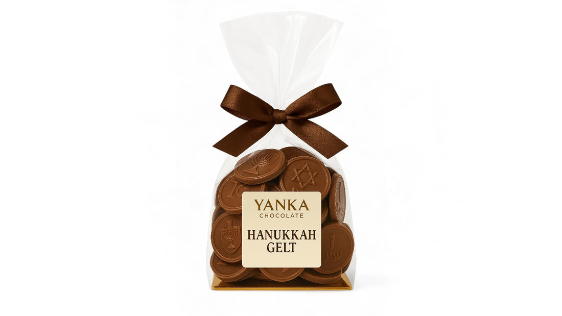 מטבעות חנוכה משוקולד בלגי