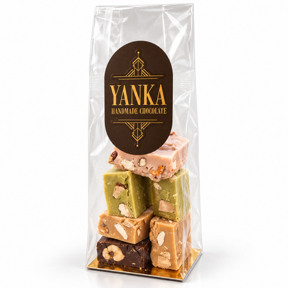 מארז קוביות שוקולד בלגי בעבודת יד – YANKA