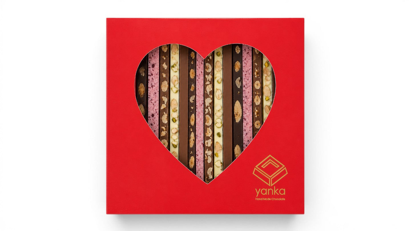 מארז מקלות שוקולד פרימיום – YANKA ❤️