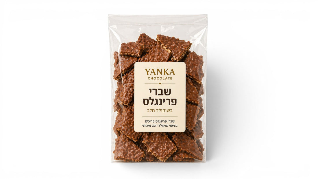 שברי פרינגלס בשוקולד חלב 🍫🥔
